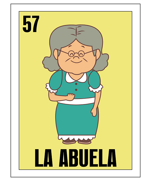 Loteria Mexicana - Super Mama Loteria Mexicana Design - Super Mama Gift -  Regalo Super Mama #1 Poster by Hispanic Gifts - Fine Art America