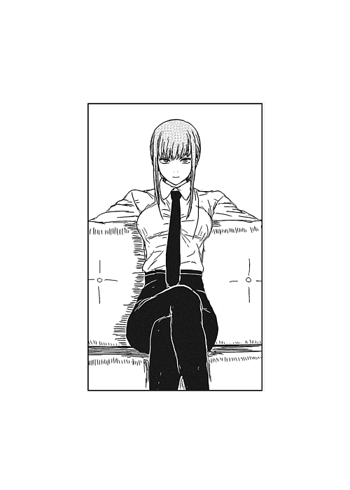 Makima Chainsaw Man Greeting Card by KMS ByZet