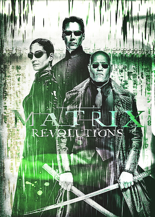 the matrix revolutions movie poster