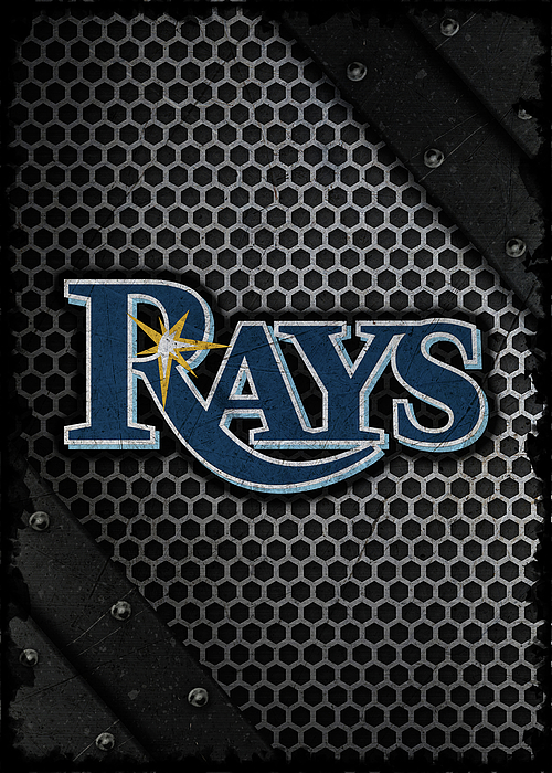 Baseball Nebula Tampa Bay Rays T-Shirt by Leith Huber - Pixels