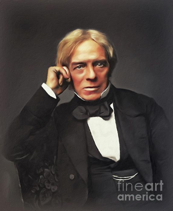 Michael Faraday, Famous Scientist Inventor Fleece Blanket by Esoterica Art  Agency - Pixels