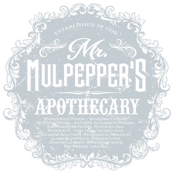 Mr. Mulpepper's Apothecary - Potter - Sticker