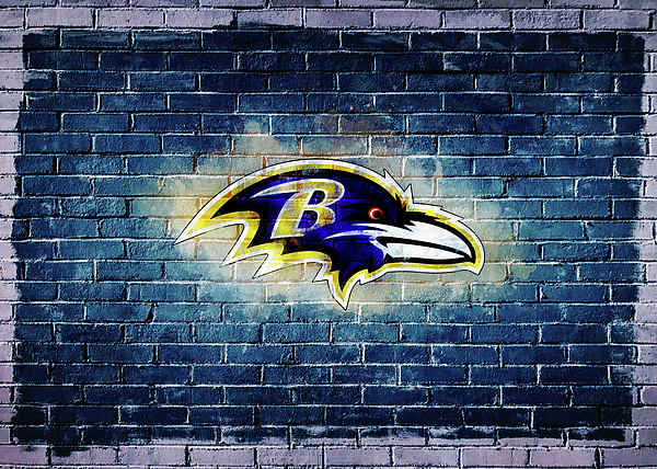 Baltimore Ravens National Football Drawing by Leith Huber - Pixels