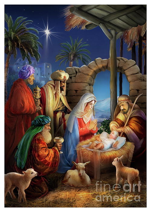 Nativity scene iPhone 5 Case by Patrick Hoenderkamp - Fine Art America