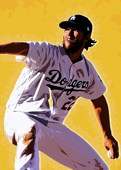 Clayton Kershaw Fleece Blankets for Sale - Pixels