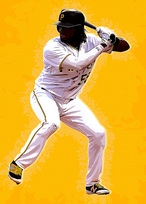 Player Baseball Pittsburgh Pirates Josh Bell Joshbell Josh Bell San Diego  Padres Sandiegopadres Josh by Wrenn Huber