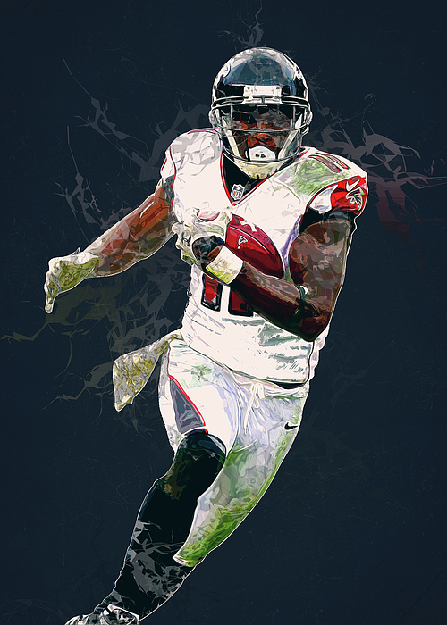 Player Football Atlanta Falcons Player Julio Jones Juliojones Julio Jones 1 iPhone Case