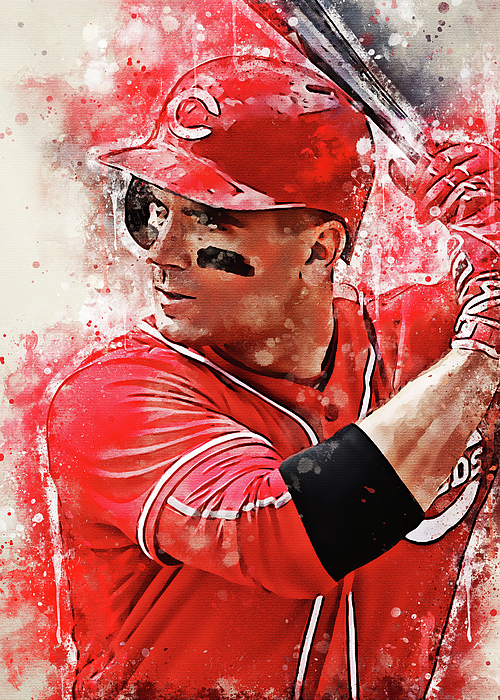 MLB Baseball Cincinnati Reds Joeyvotto Joeyvotto Joey Votto Cincinnati Reds  Cincinnatireds Josephdan by Wrenn Huber