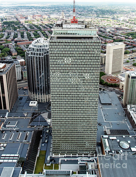 One International Place Boston Aerial Photograph by David Oppenheimer -  Fine Art America