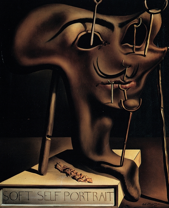 salvador dali soft self portrait