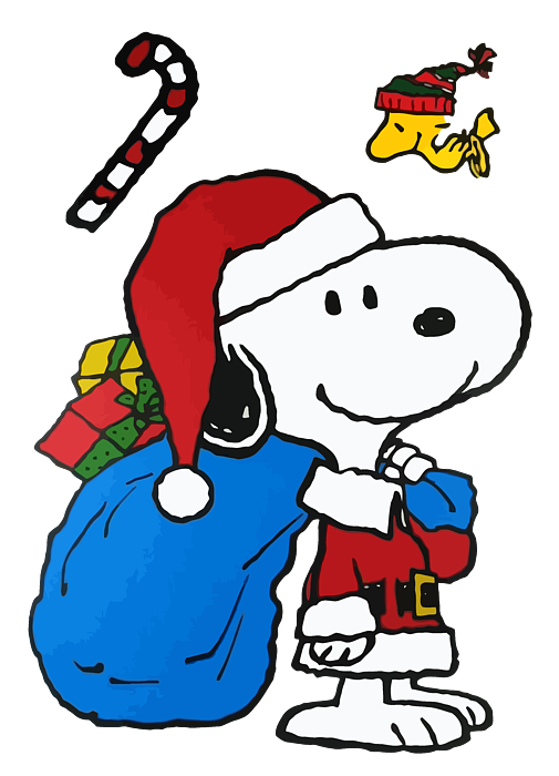 Snoopy Christmas #1 Fleece Blanket By Grace A Waldo - Pixels