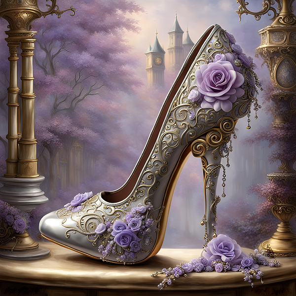 Glenda Stevens - Steampunk fantasy Stiletto High Heel