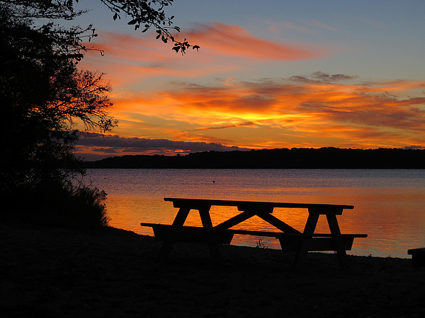 Dianne Cowen Cape Cod Photography - Sunrise Picnic - Long Pond