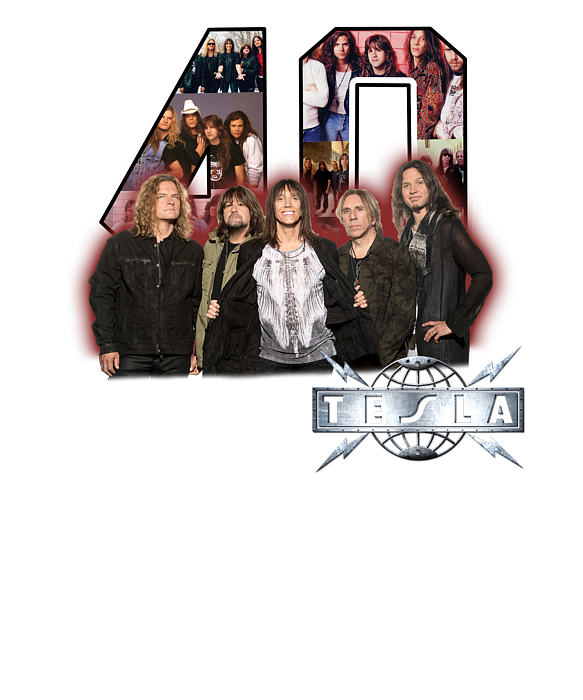 Tesla Rock Band 40 Years 1980 2020 Thank You For The Memories Members ...