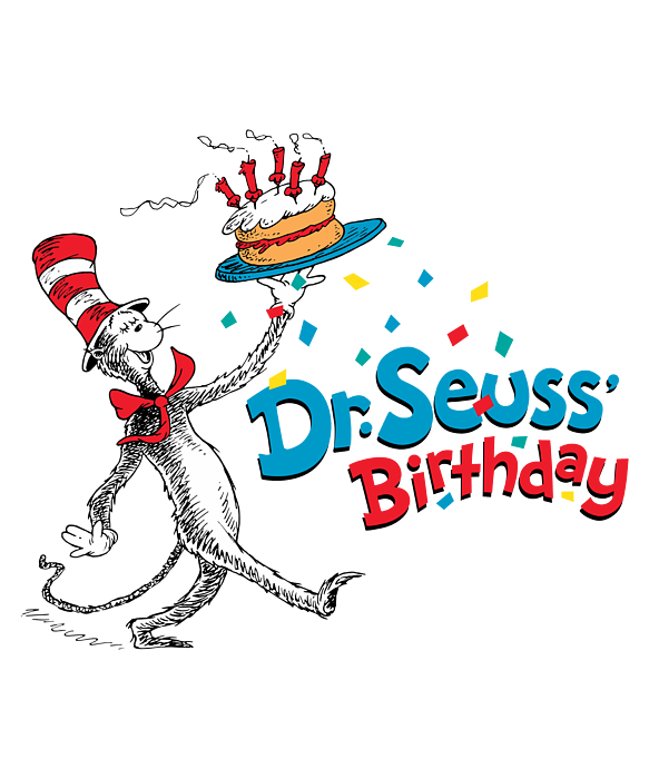 The Cat in the Hat - Birthday #1 Greeting Card by Tinh Tran Le Thanh