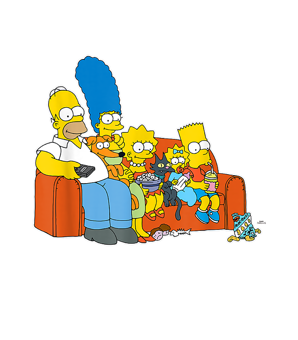 The Simpsons Homer Marge Greeting Card by Emil Aqdas