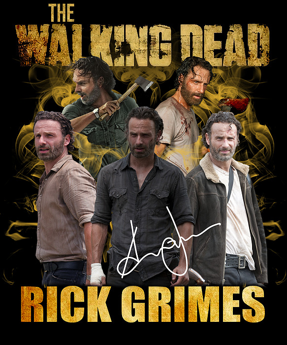 The Walking Dead Rick Grimes Signature #1 Galaxy Case