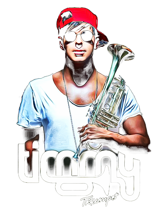 Timmy Trumpet T-Shirt by Kamila Kabeo - Pixels