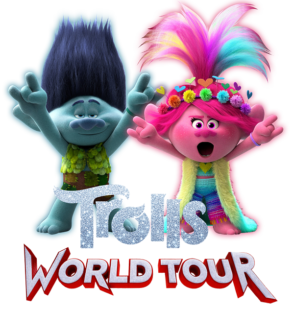 Trolls World Tour Branch Kiss-Cut Sticker, Stickers