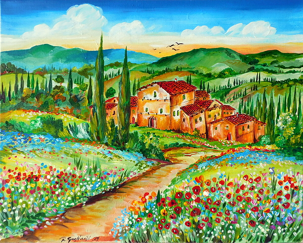 Roberto Gagliardi - Tuscany Village and Landscape