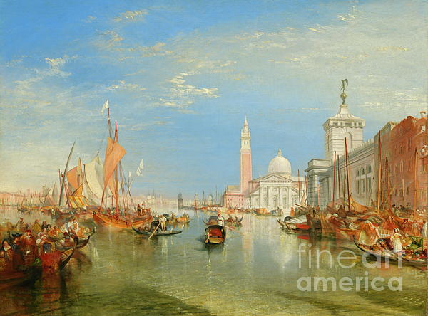 William Turner - Venice, The Dogana and San Giorgio Maggiore