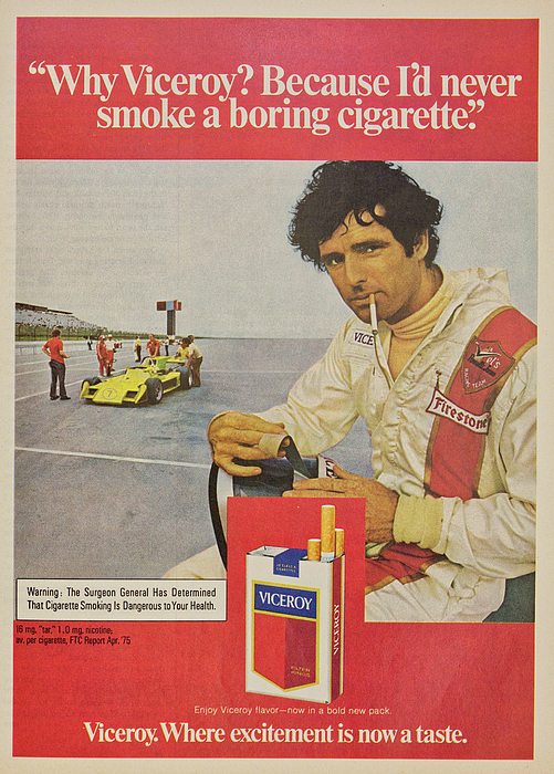 Vintage Viceroy Cigarette Advertising Fleece Blanket by Robert Kinser -  Pixels