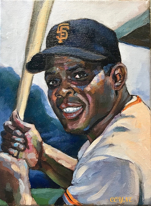 New York Giants Willie Mays Art Print