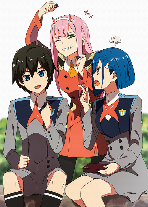 100+] Darling In The Franxx Wallpapers