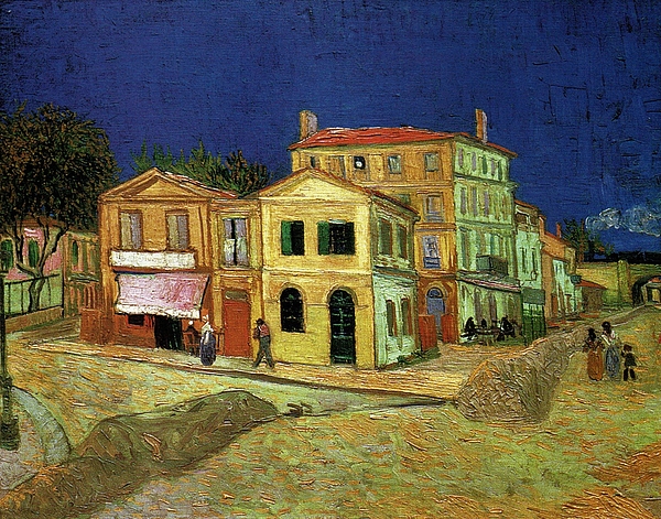 126 Vincent Van Gogh's The Yellow House In Arles Carry-all Pouch by ...