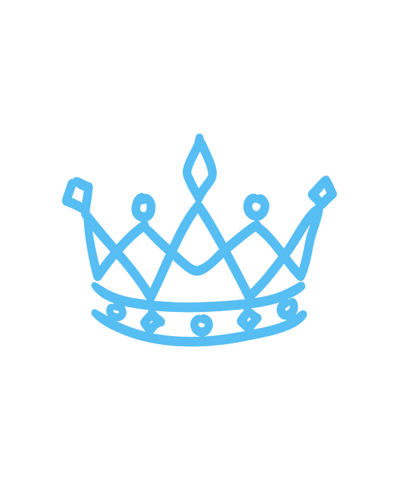 zta crown clipart sketch