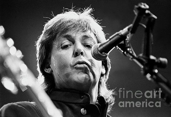 Paul McCartney #13 Yoga Mat by Concert Photos - Fine Art America