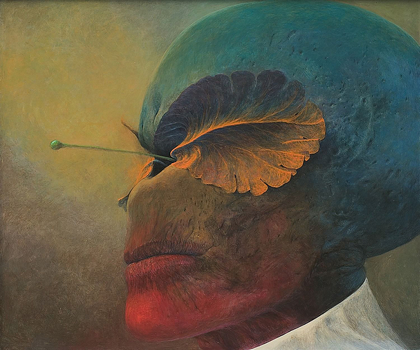 Zdzislaw Beksinski #149 Jigsaw Puzzle by Issam Lachtioui - Pixels