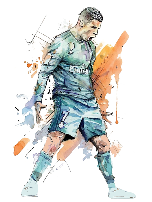 Cristiano Ronaldo #16 Poster by Max Gill - Fine Art America