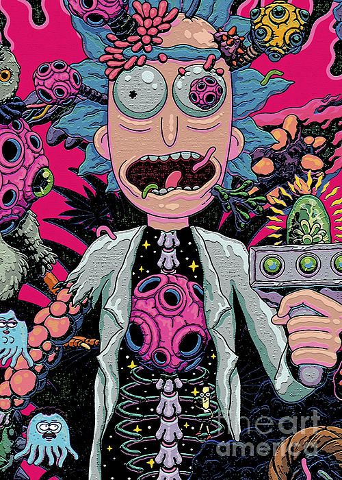 100+] Rick And Morty Trippy Wallpapers