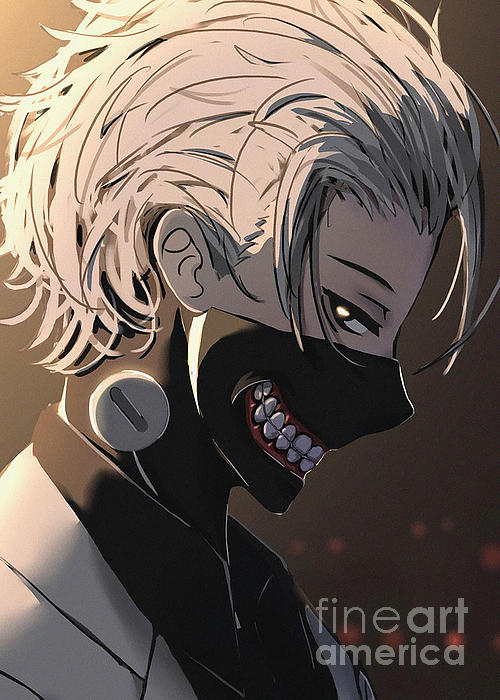 ken kaneki tokyo ghoul' Poster, picture, metal print, paint by INSPIRE  COLLECTION