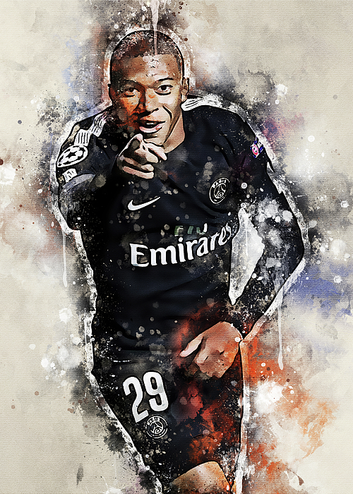 Player Kylianmbappe Kylian Mbappe Kylian Mbappe Real Madrid Kylian ...