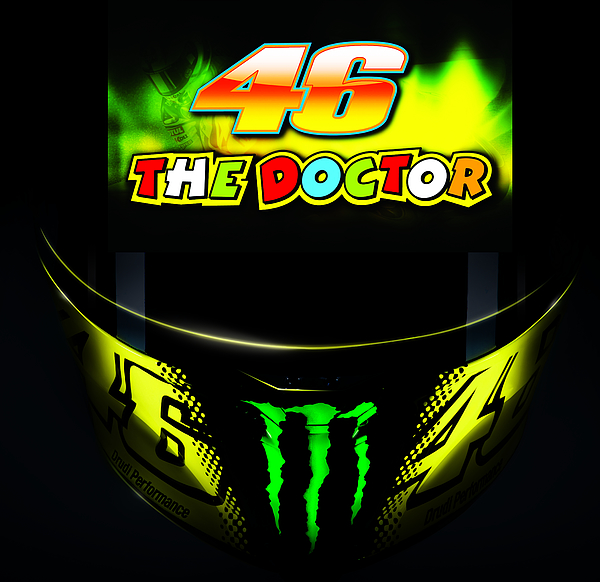 Valentino Rossi Top Selling Sticker