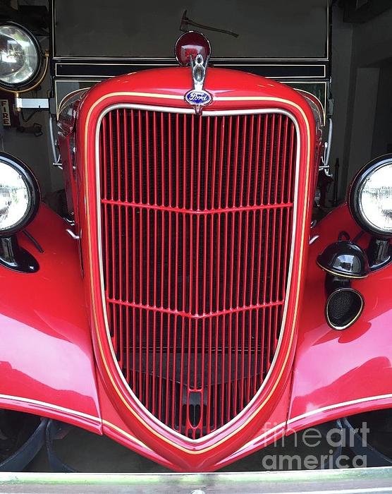 Barbie Corbett-Newmin - 1935 Ford Fire Truck