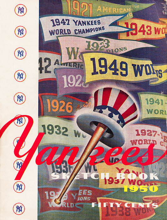 1954 New York Yankees Metal Sign - Row One Brand