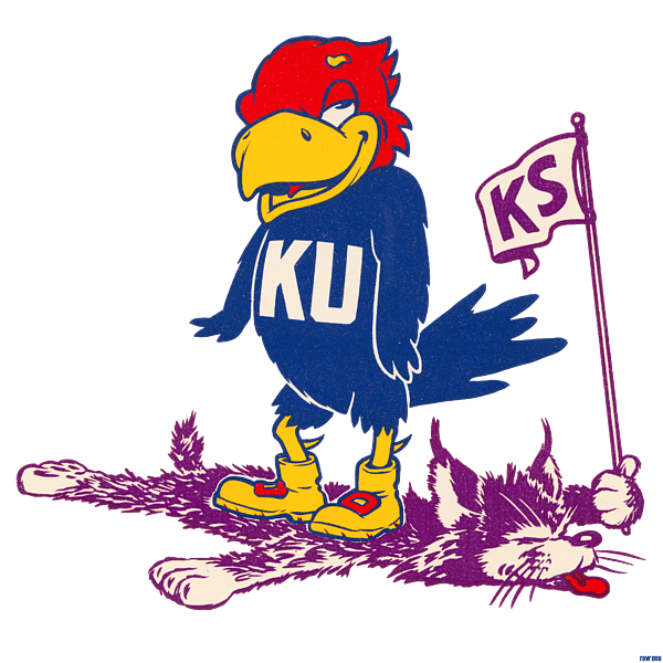 Kansas Jayhawk Logo Wallpaper iPhone 13 Case