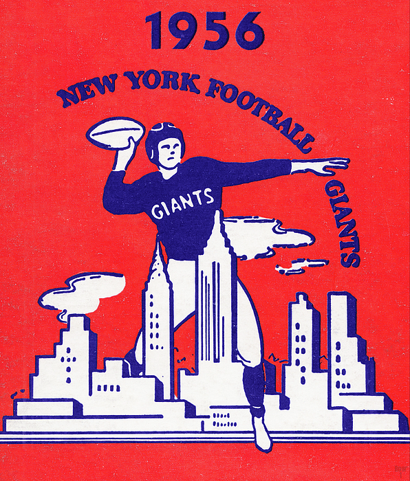 New York Giants 1936 uniform artwork  New york giants, Ny giants football,  Giants football