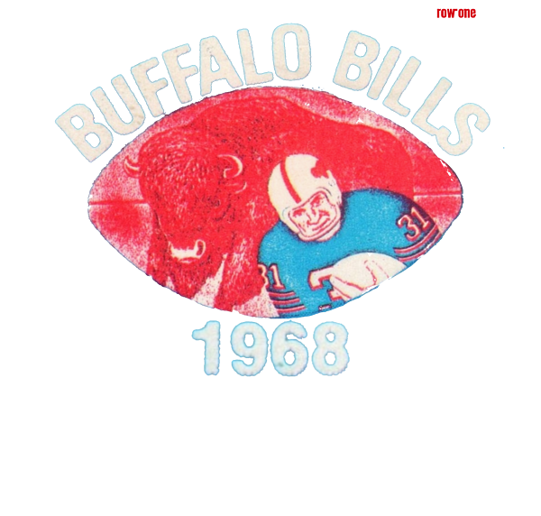 1968 Buffalo Bills Ticket Art Kids T-Shirt by Row One Brand - Fine Art  America