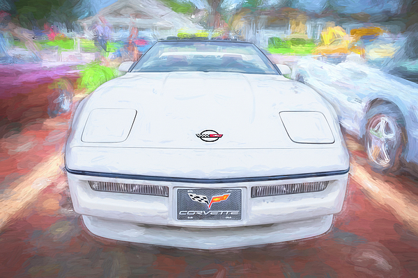 Chevrolet Corvette C4 - Multi-color T-shirt - Corvette Shirt - C4 Apparel