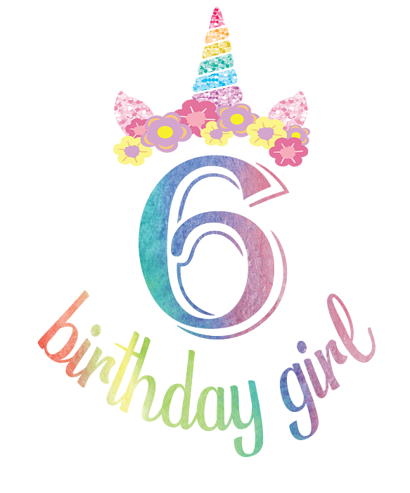 6th Birthday girl tshirt 6 years old party gift #2 Bath Towel by Art  Grabitees - Fine Art America