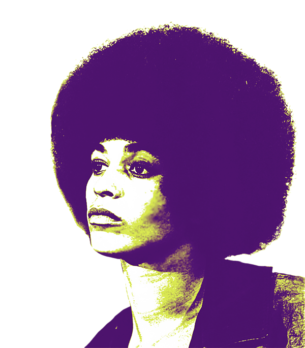 Angela Davis #2 T-Shirt by Angela Davis - Pixels