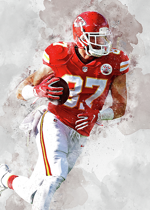 Ball Travis Kelce Traviskelce Travis Kelce Travismichaelkelce Travis ...