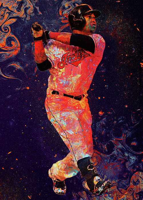 Baseball Cleveland Indians Joseramirez Jose Ramirez Jose Ramirez Cleveland  Indians Canvas Print / Canvas Art by Wrenn Huber - Fine Art America