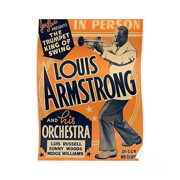 Louis Armstrong Long Sleeve T Shirt by William