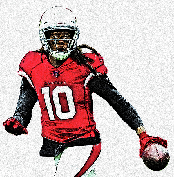 DeAndre Hopkins Cardinals WR.. Youth T-Shirt by Bob Smerecki - Pixels