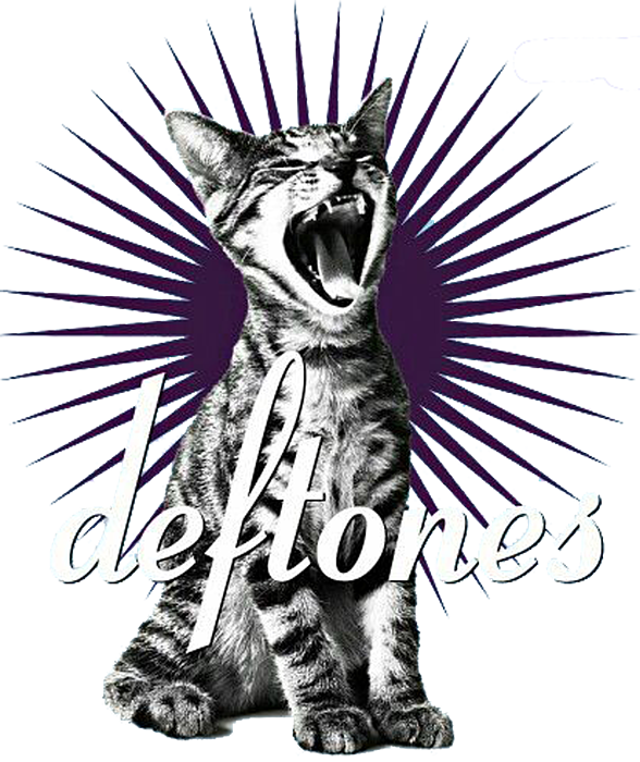 Deftones Cat #4 Spiral Notebook by Hallsy Lean - Fine Art America